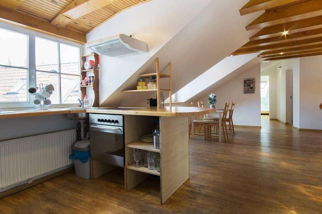 Private Sauna & 4 Bedrooms Old Town Rooftop Apartment วิลนีอุส ภายนอก รูปภาพ